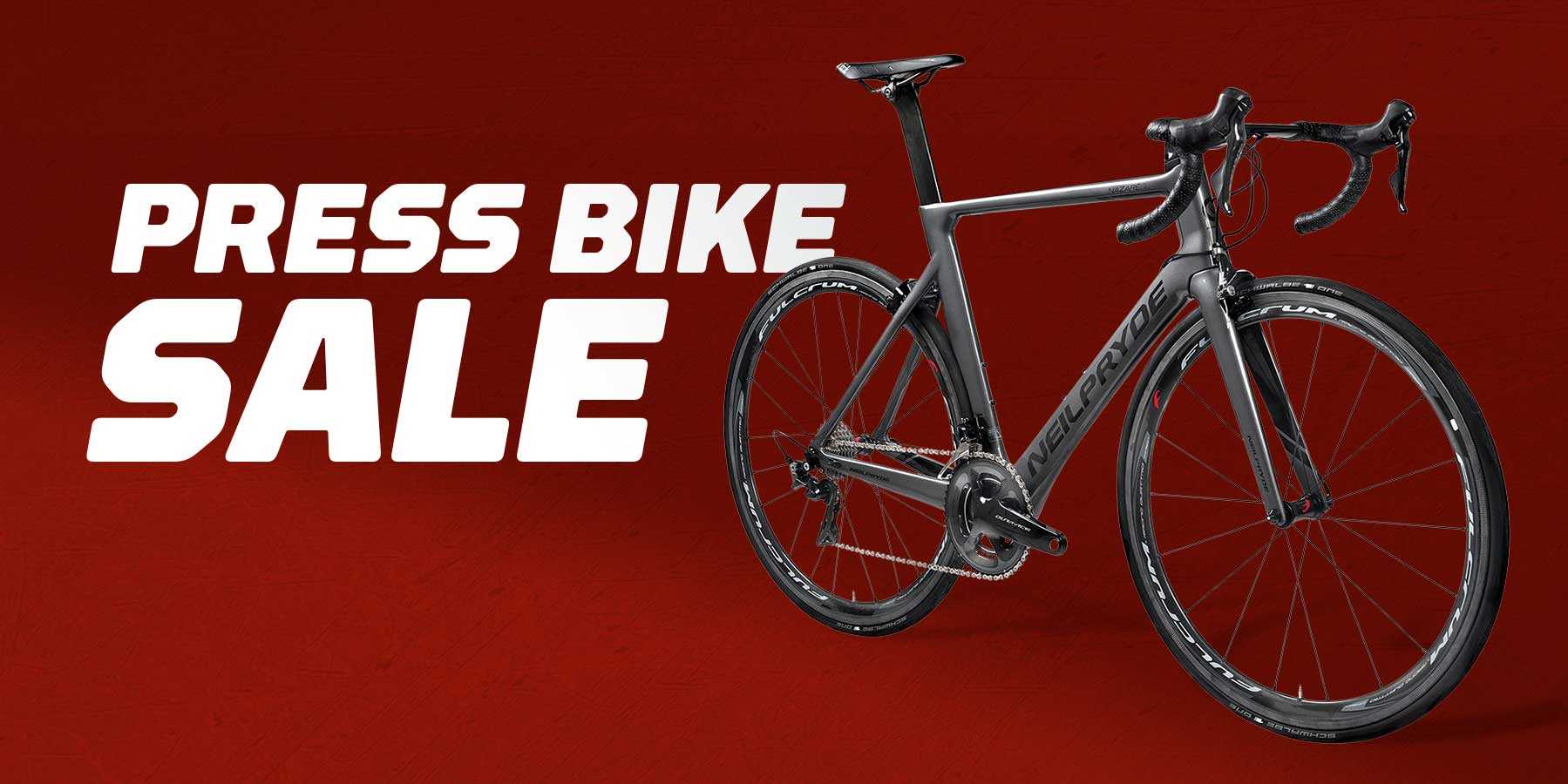 Banner Press Bike Sale